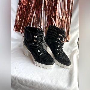 New! SOREL WOMEN'S BREX™ HEEL COZY LACE BOOTIE SIZE 8